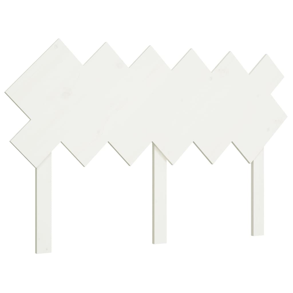 Cabeceira - cabeceira de cama 132x3x81 cm pinho maciço branco