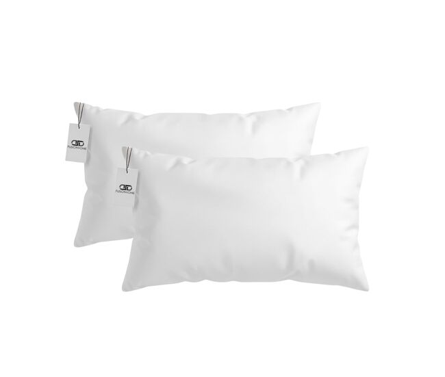 Pack 2 travesseiros 100% fibra 75cm extrasuave y antiácaro fusionhome