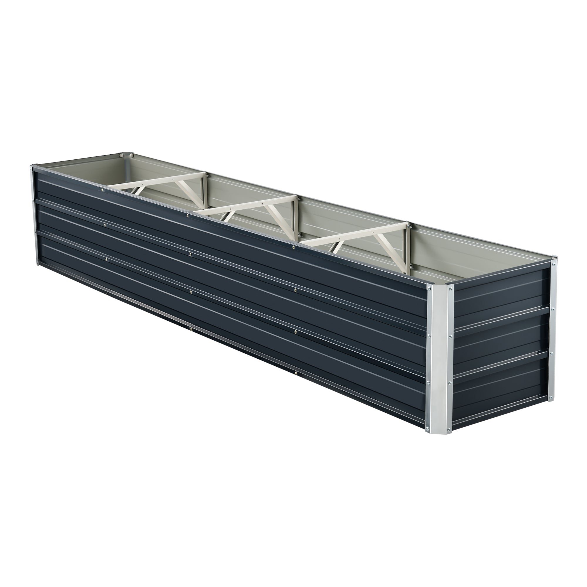 Jardinera con barras divisorias