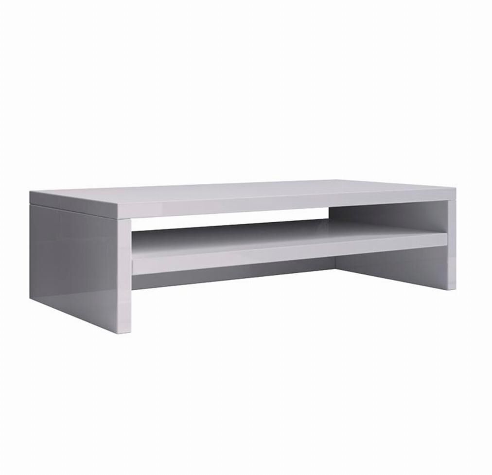 Suporte de monitor quarto escritório branco 46x23x13 adelis muebles bonitos