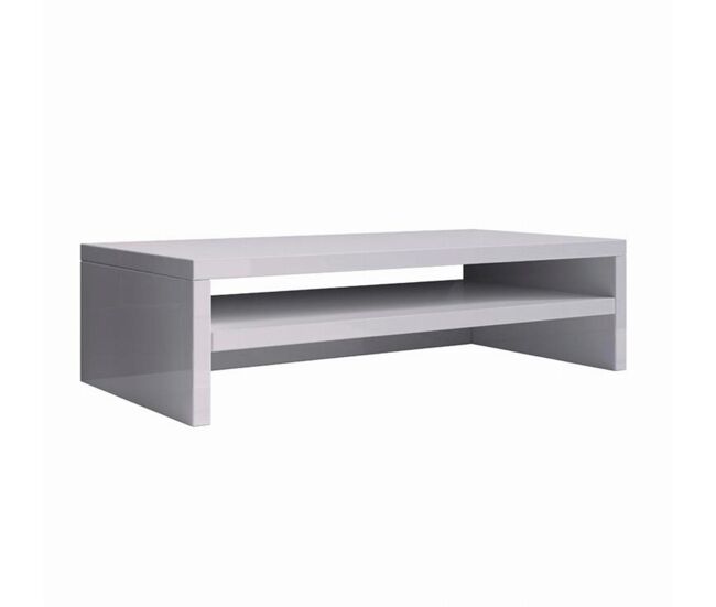 Suporte de monitor quarto escritório branco 46x23x13 adelis muebles bonitos