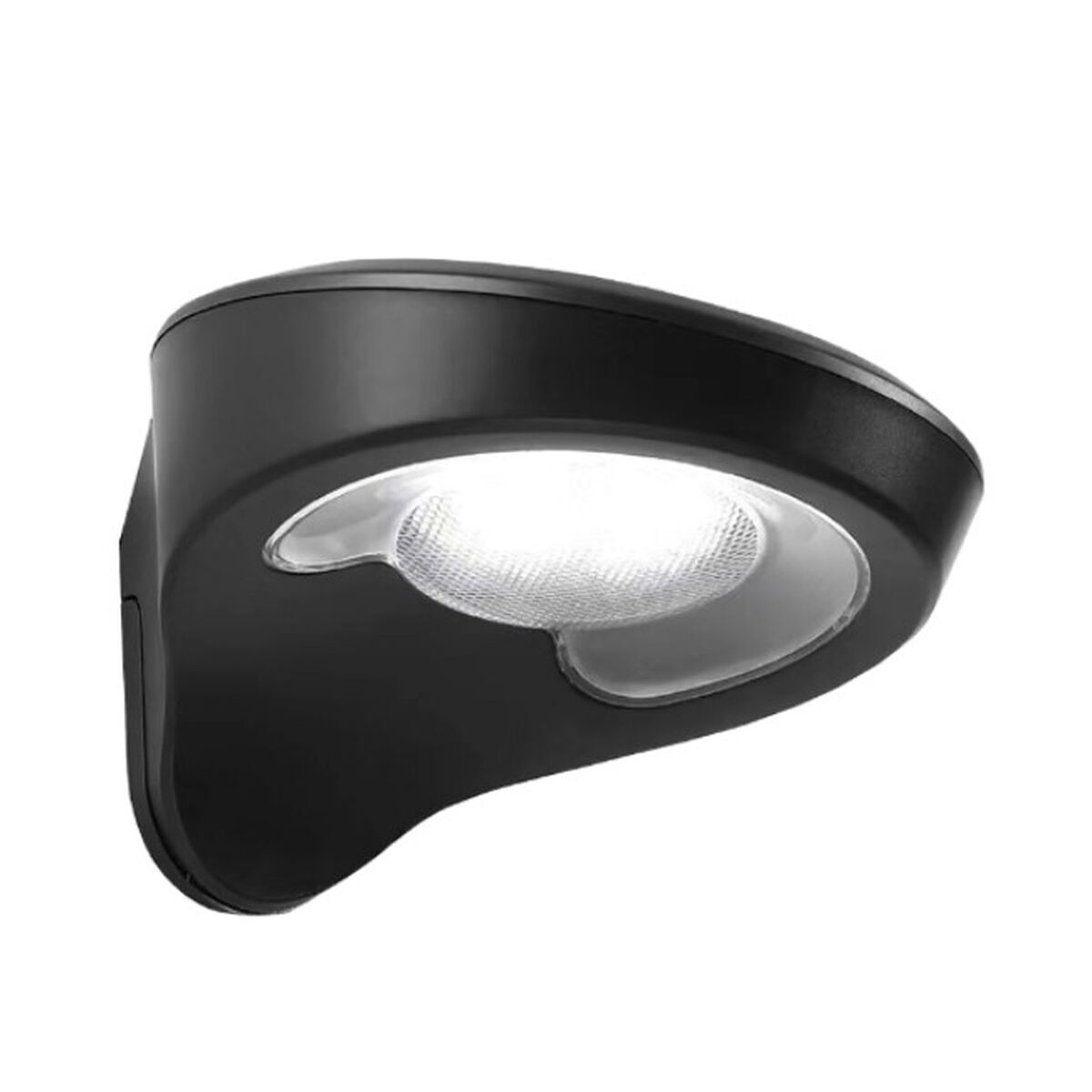 Aplique led edm 31852 preto 2 w 1,8 w 200 lm 155 lm solar sensor de movimento (6500 k)