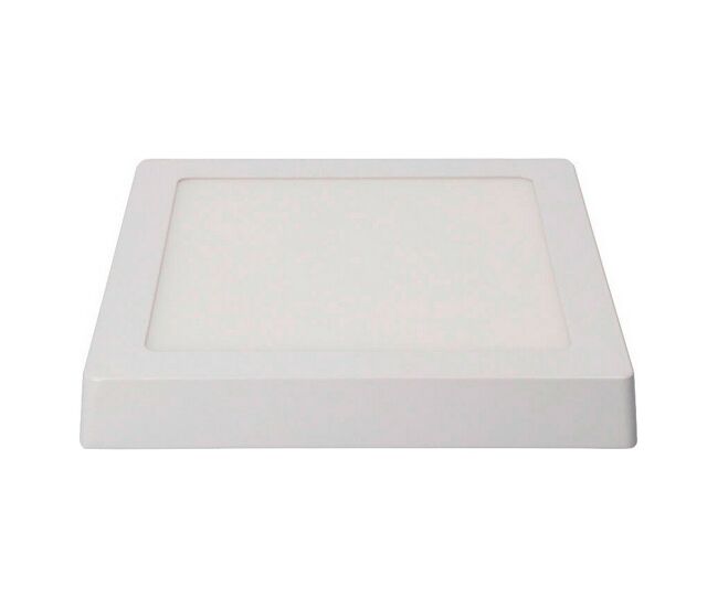 Candeeiro de teto edm 31595 branco alumínio plástico 20 w 22,5 x 22,5 x 4 cm (6400 k)