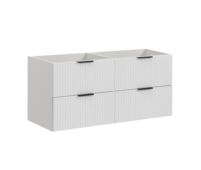 Móvel de toucador 120cm adriel blanc