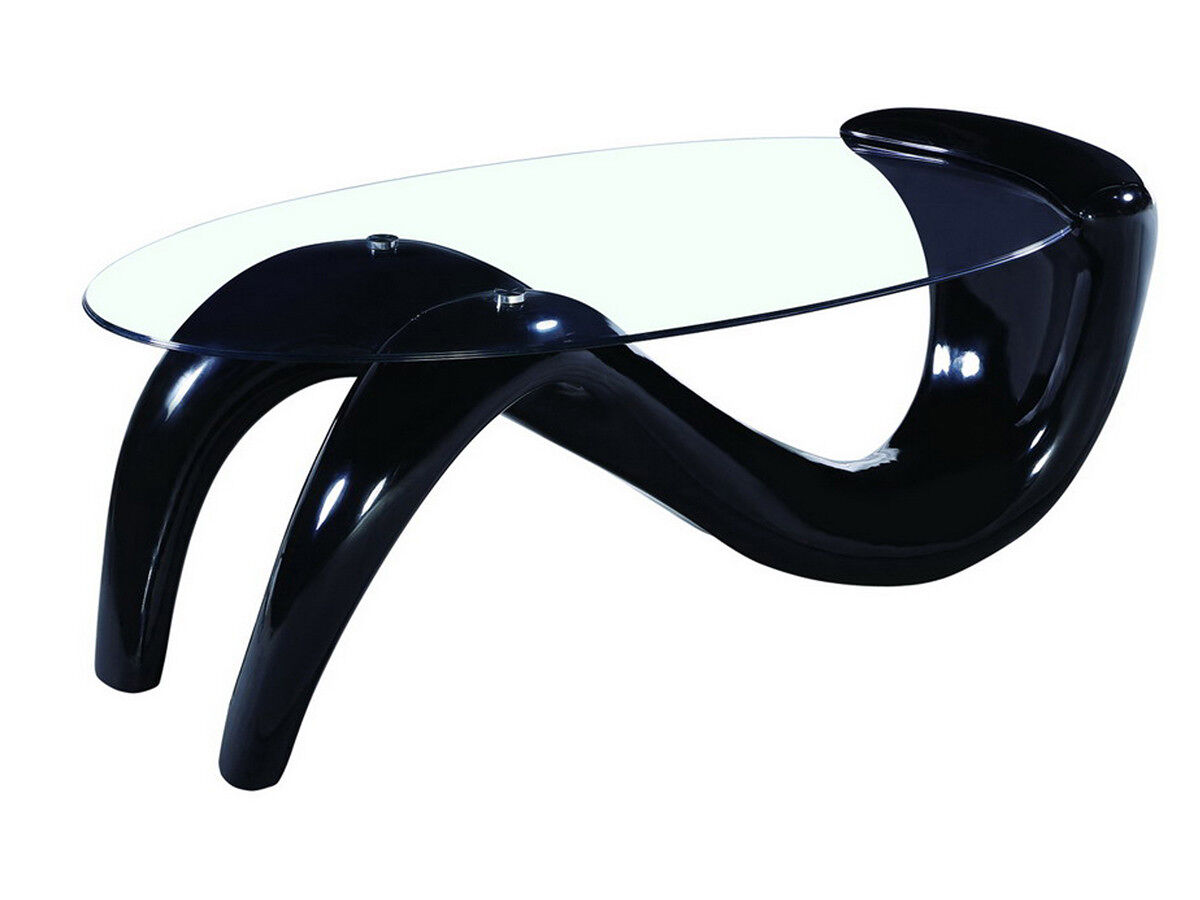 Mesa de centro "maya" - 127 x 65 x 46 cm - noir