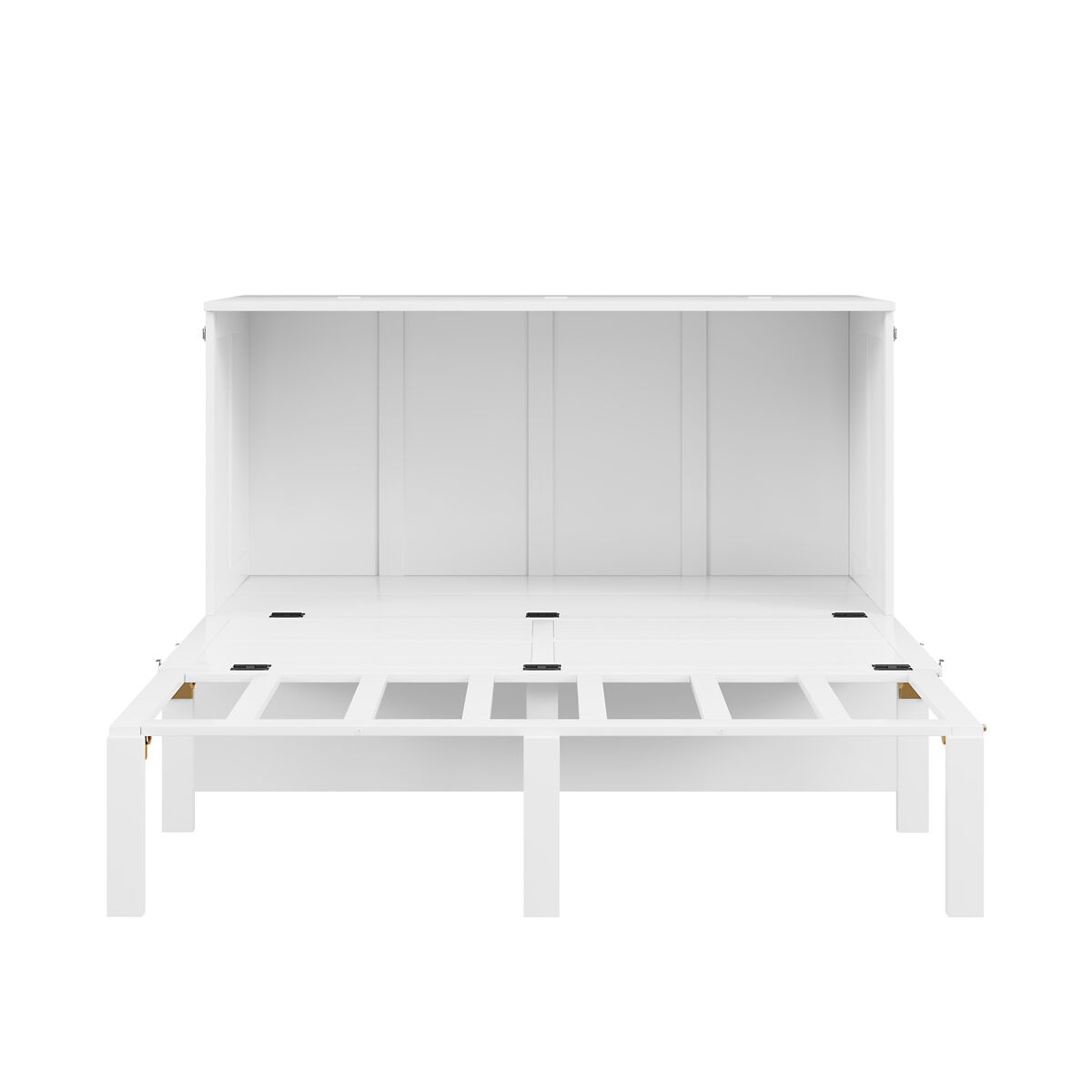 Cama retrátil de madeira 146x205