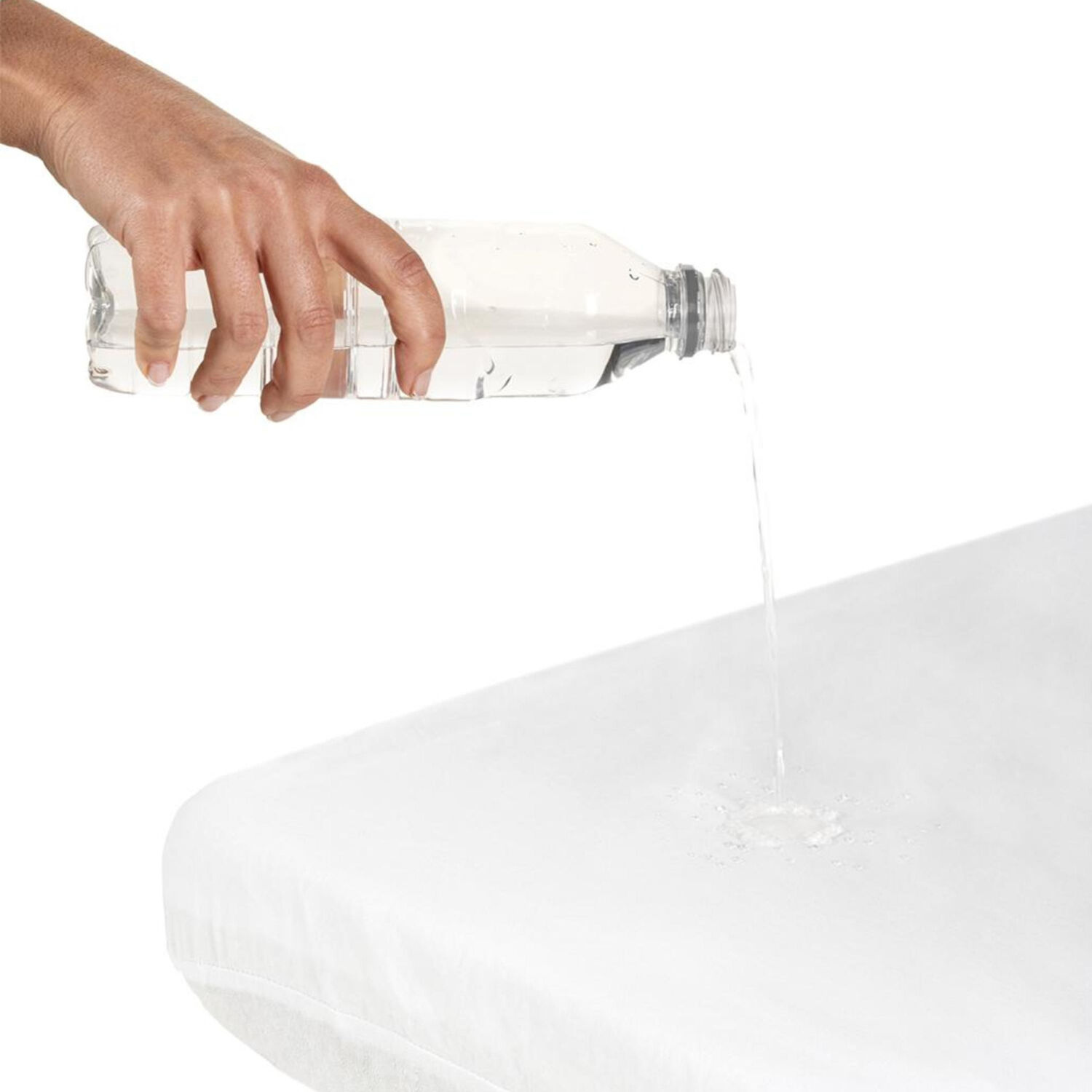 Lençol de proteção impermeável para berço de bebé