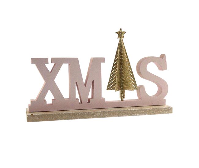 Placa decorativa de 'xmas'