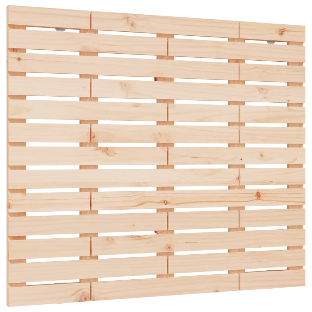 Cabeceira - cabeceira de cama de parede 141x3x91,5 cm madeira de pinho maciça