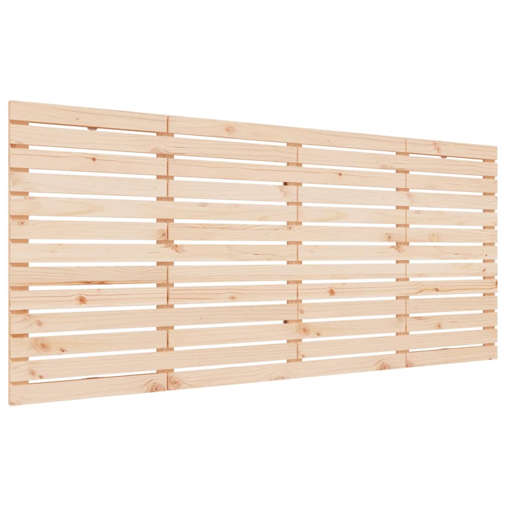 Cabeceira - cabeceira de cama de parede 156x3x91,5 cm madeira de pinho maciça
