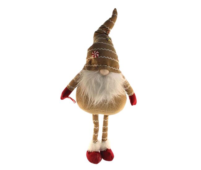 Gnomo decorativo de natal com chapéu, design nórdico original