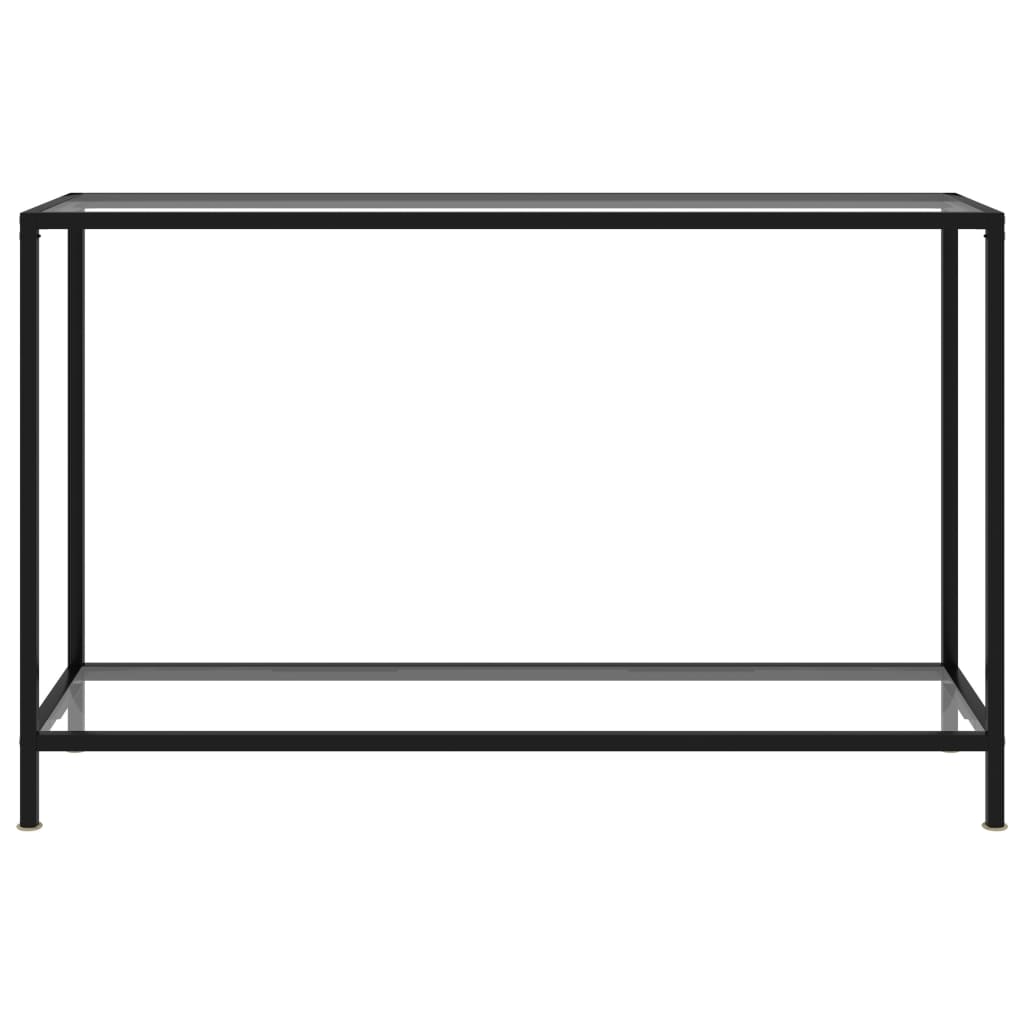 Mesa consola - mesa de entrada 120x35x75 cm vidro temperado transparente