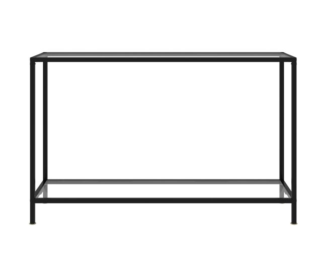 Mesa consola - mesa de entrada 120x35x75 cm vidro temperado transparente