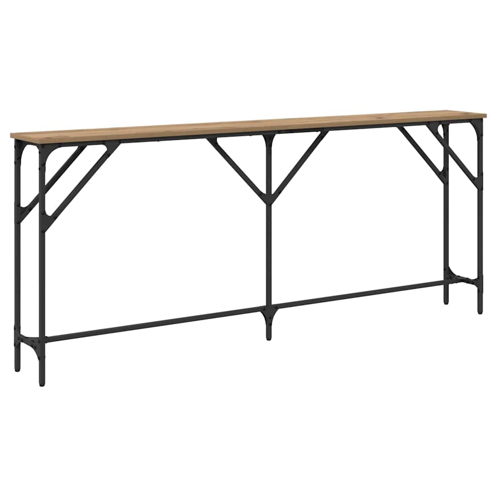 Mesa consola - mesa de entrada carvalho artisiano 180 x 23 x 75 cm