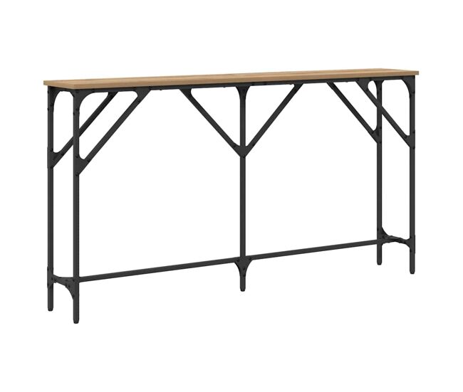 Mesa consola - mesa de entrada carvalho artisiano 140 x 23 x 75 cm