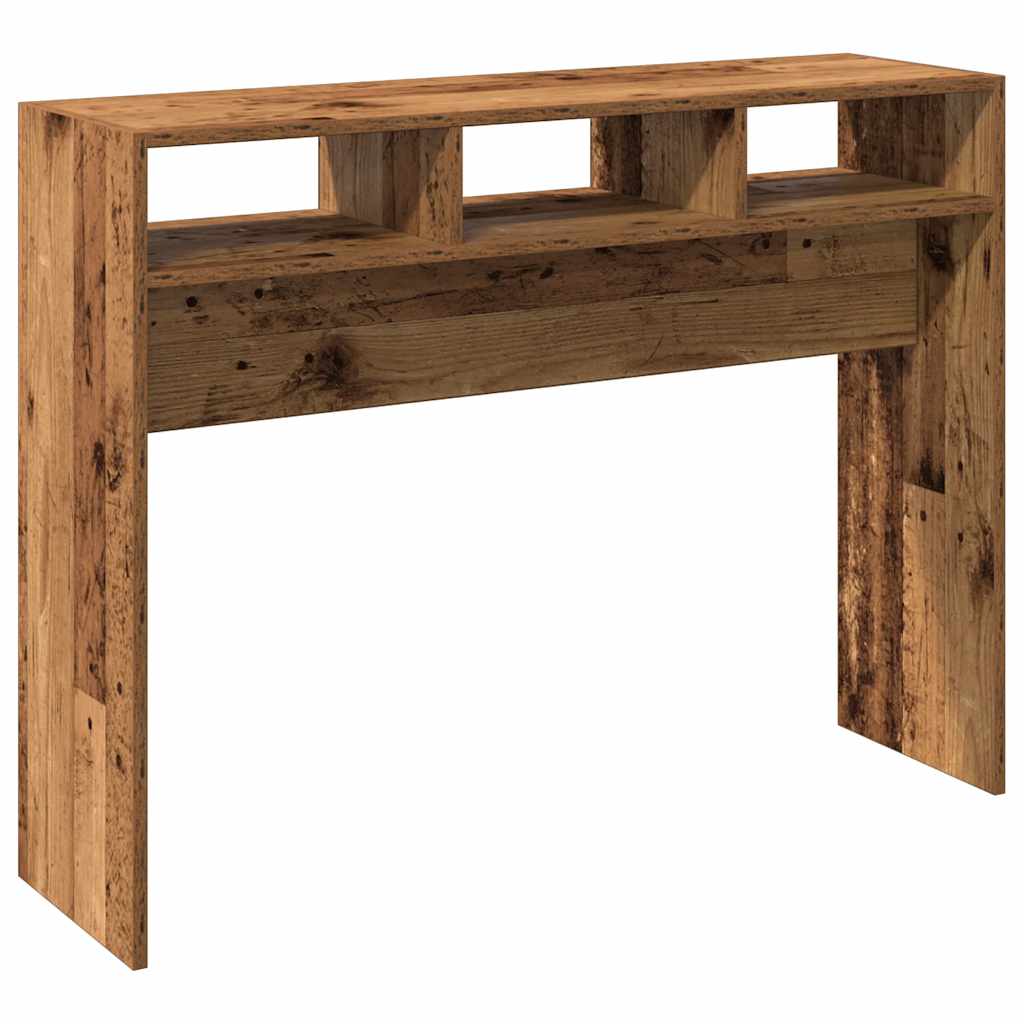 Mesa consola - mesa de entrada madeira antiga 105x30x80 cm madeira trabalhada