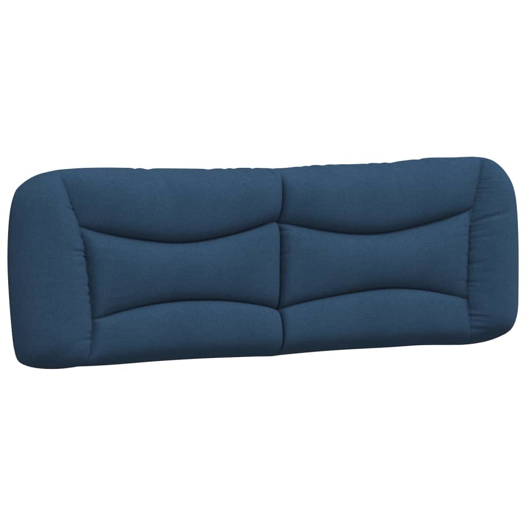 Almofadão de cabeceira - cabeceira de cama 160 cm tecido azul