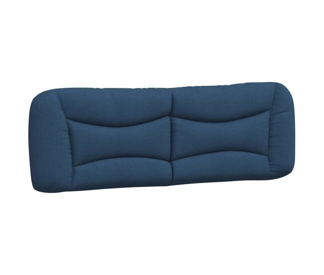 Almofadão de cabeceira - cabeceira de cama 160 cm tecido azul