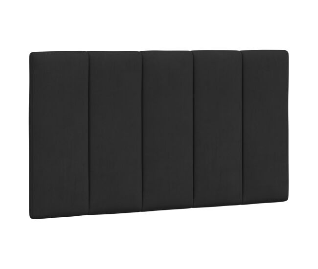 Almofadão de cabeceira - cabeceira de cama 90 cm veludo preto