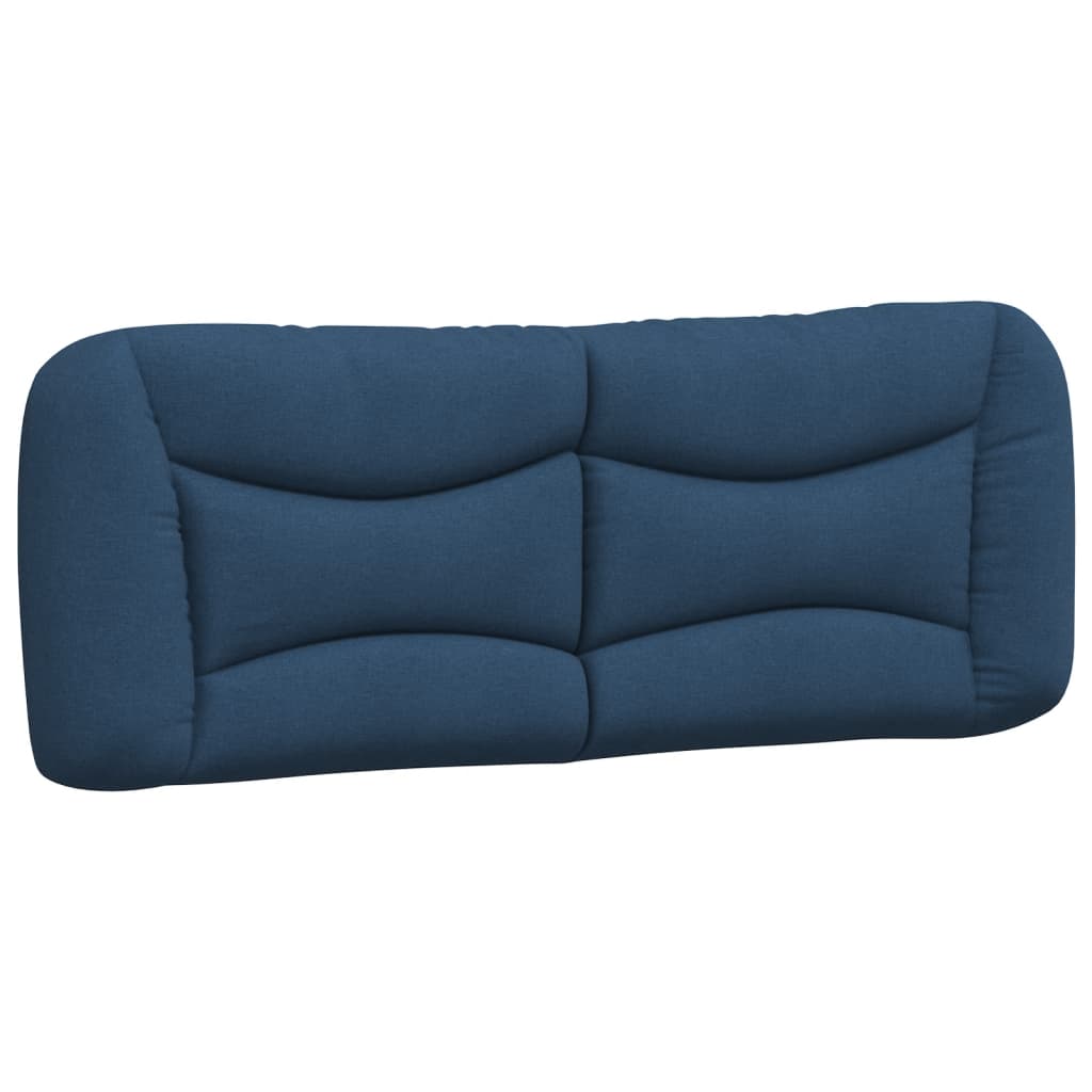 Almofadão de cabeceira - cabeceira de cama 140 cm tecido azul