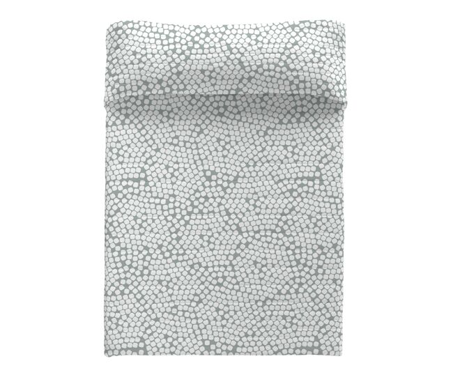 Icehome - colcha bouti estampada - peso 70 gramas - cama 135 - seixos
