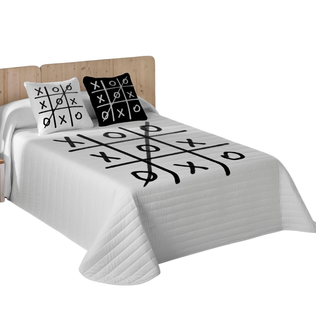 Icehome - colcha bouti estampada - peso 70 gramas - cama 90 - 3n stripe