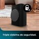 Cecotec Aquecedor cerâmico de mesa com 1500 W, ecrã digital, termóstato ajustável e 3 modos de funcionamento. Cecotec Aquecedor cerâmico de mesa com 1500 W, ecrã digital, termóstato ajustável e 3 modos de funcionamento. Preto