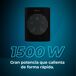 Cecotec Aquecedor cerâmico de mesa com 1500 W, ecrã digital, termóstato ajustável e 3 modos de funcionamento. Cecotec Aquecedor cerâmico de mesa com 1500 W, ecrã digital, termóstato ajustável e 3 modos de funcionamento. Preto