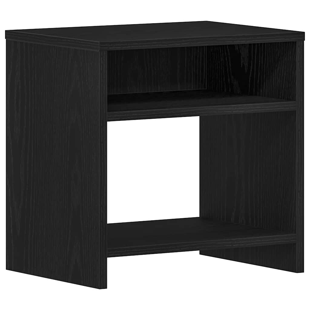 Mesa de cabeceira - mesinha de cabeceira 40x30x40 cm deriv. de madeira carvalho preto