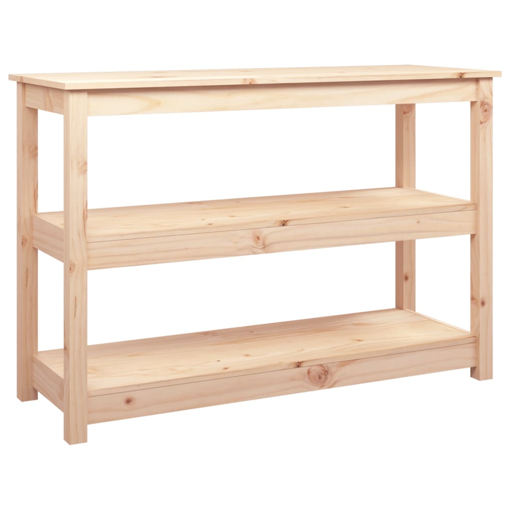 Mesa consola - mesa de entrada 110x40x74 cm madeira de pinho maciço