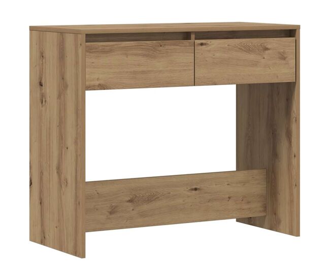 Mesa consola - mesa de entrada 89x41x76,5 cm derivados madeira carvalho artisiano