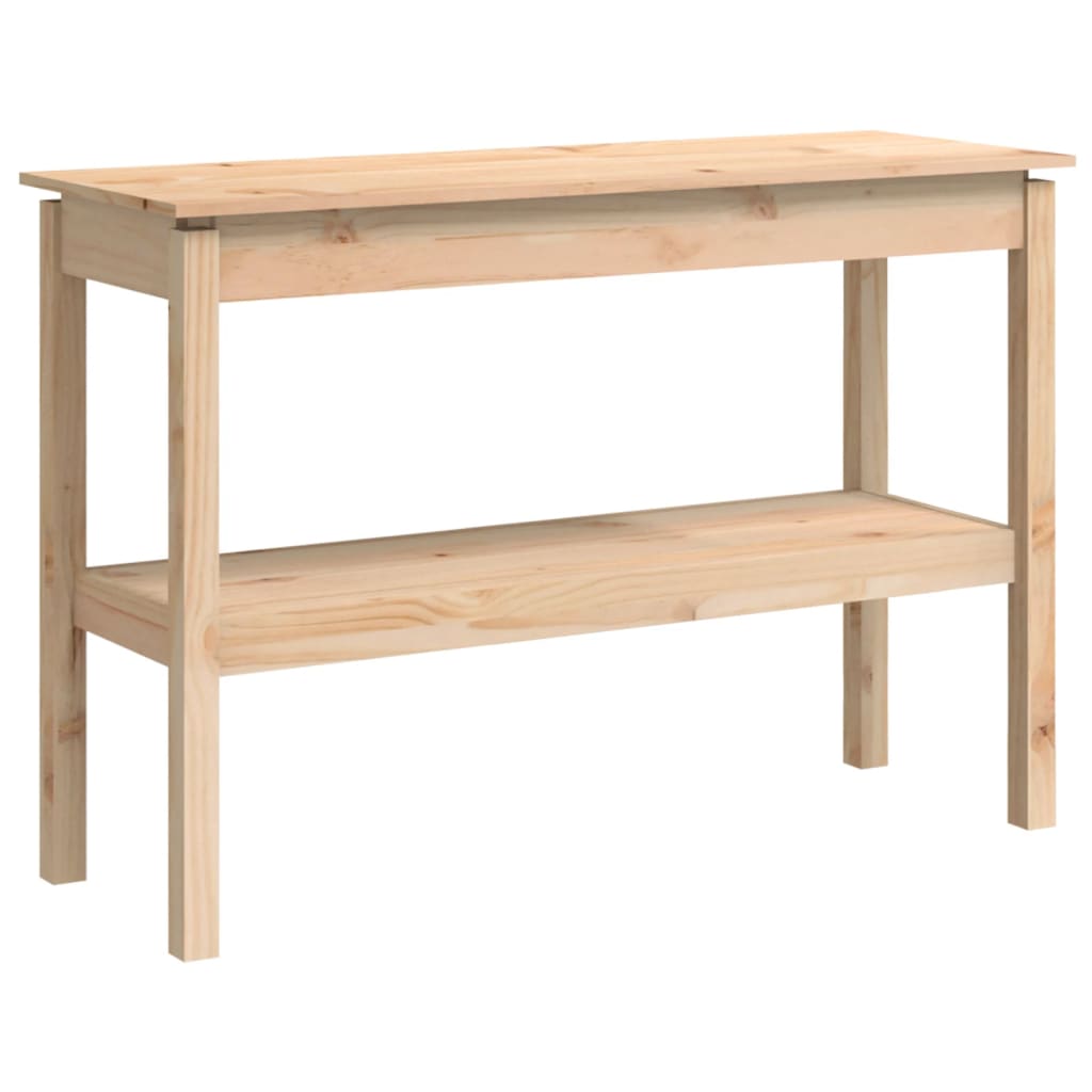 Mesa consola - mesa de entrada 110x40x75 cm madeira de pinho maciça