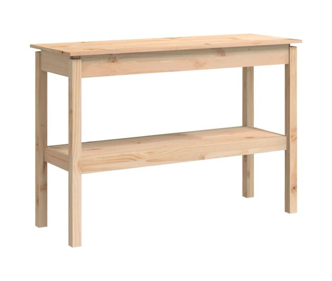 Mesa consola - mesa de entrada 110x40x75 cm madeira de pinho maciça