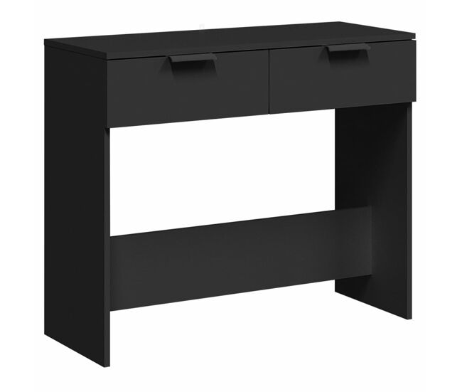 Mesa consola - mesa de entrada 90x36x75 cm derivados de madeira preto