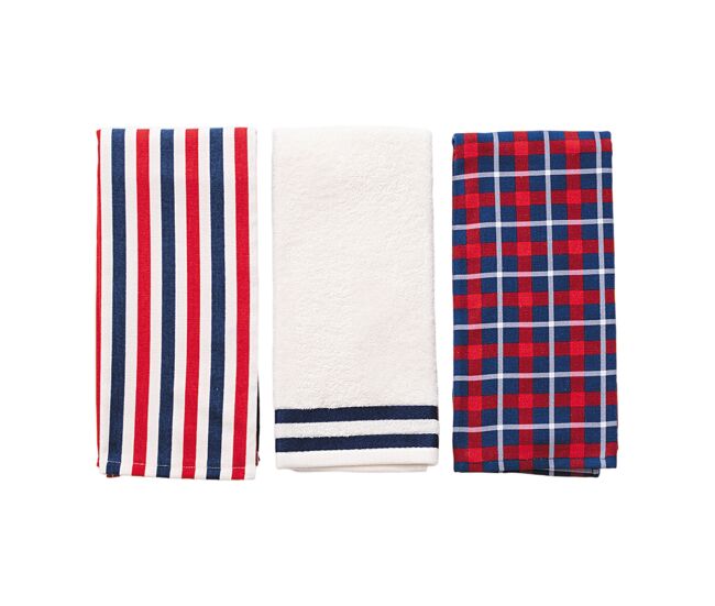 Conjunto de 3 panos de prato 400gsm el ganso