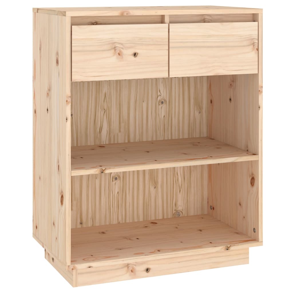 Mesa consola - mesa de entrada 60x34x75 cm pinho maciço