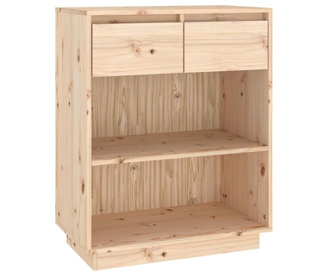 Mesa consola - mesa de entrada 60x34x75 cm pinho maciço