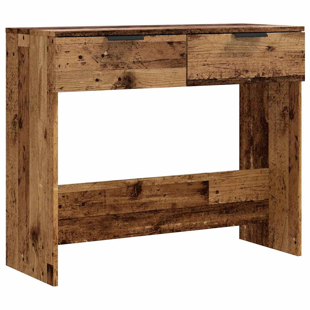 Mesa consola - mesa de entrada 90x36x75 cm derivados de madeira madeira velha