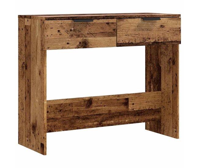 Mesa consola - mesa de entrada 90x36x75 cm derivados de madeira madeira velha