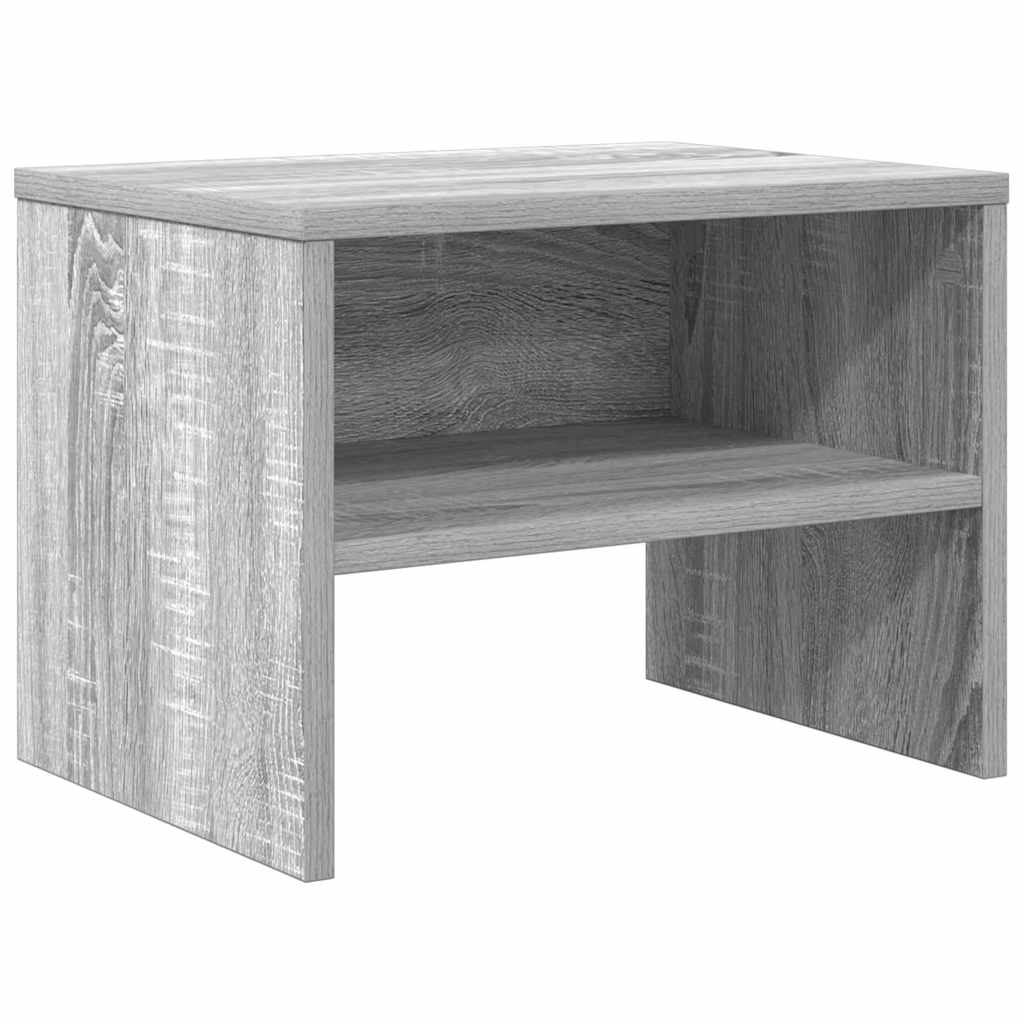 Mesa de cabeceira - mesinha de cabeceira 40x30x30 cm madeira proc. sonoma cinzento