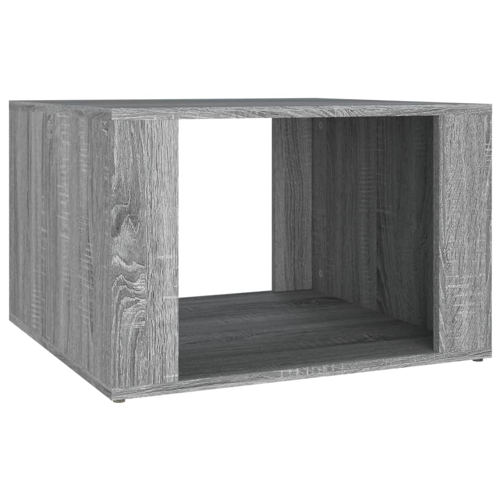 Mesa de cabeceira - mesinha de cabeceira 57x55x36 cm derivados madeira cinzento sonoma