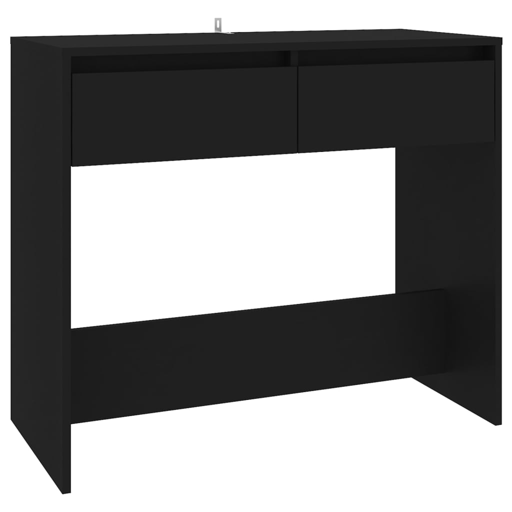 Mesa consola - mesa de entrada 89x41x76,5 cm aço preto