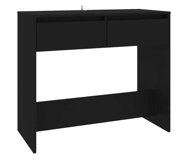 Mesa consola - mesa de entrada 89x41x76,5 cm aço preto