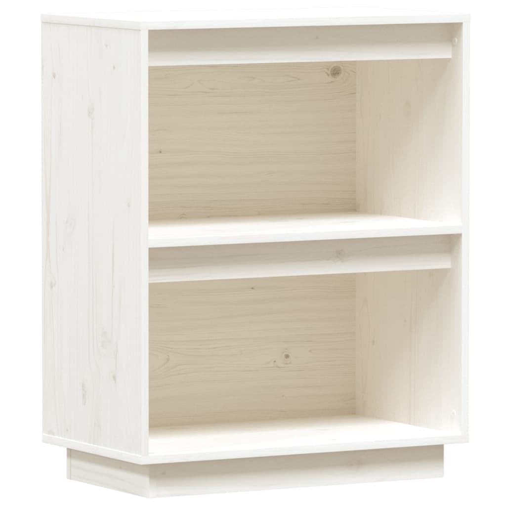 Mesa consola - mesa de entrada 60x34x75 cm pinho maciço branco
