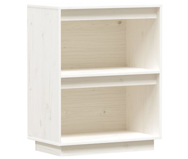 Mesa consola - mesa de entrada 60x34x75 cm pinho maciço branco