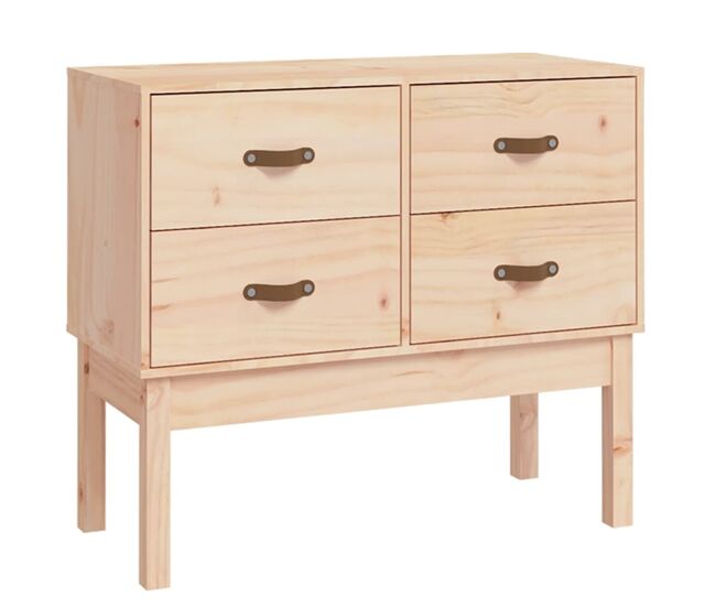 Mesa consola - mesa de entrada 90x40x78 cm madeira de pinho maciça