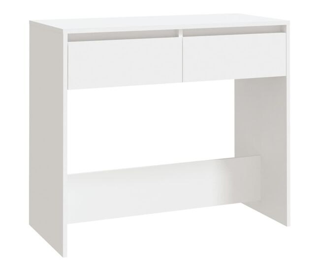 Mesa consola - mesa de entrada 89x41x76,5 cm derivados de madeira branco