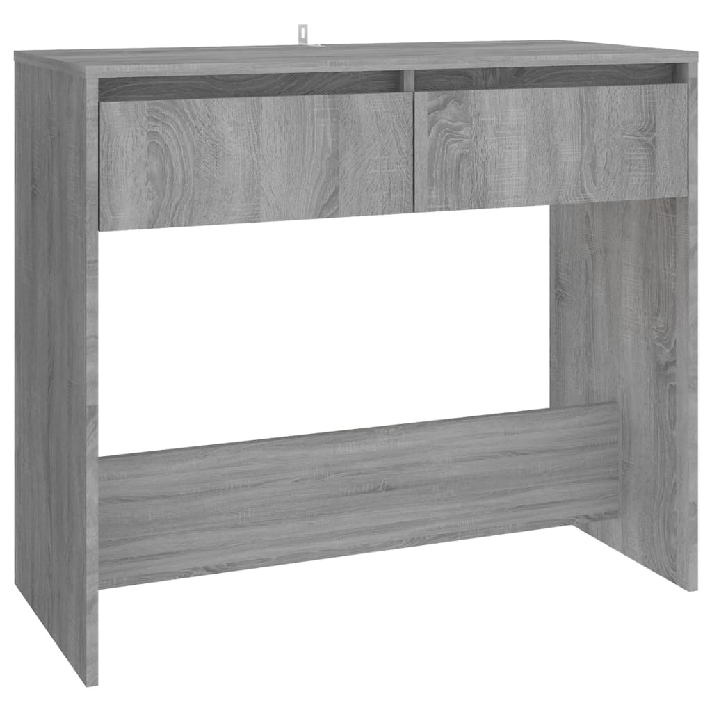 Mesa consola - mesa de entrada 89x41x76,5 cm derivados de madeira sonoma cinza