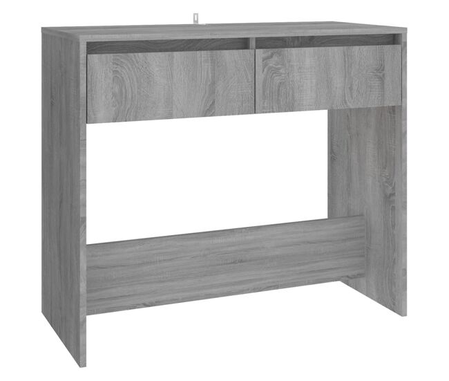 Mesa consola - mesa de entrada 89x41x76,5 cm derivados de madeira sonoma cinza