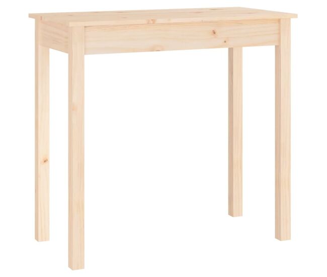 Mesa consola - mesa de entrada 80x40x75 cm madeira de pinho maciça
